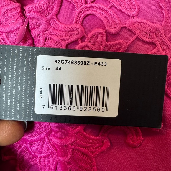 Marciano Fuchsia Strapless Dress US 10 (EU 44) - Picture 6 of 8